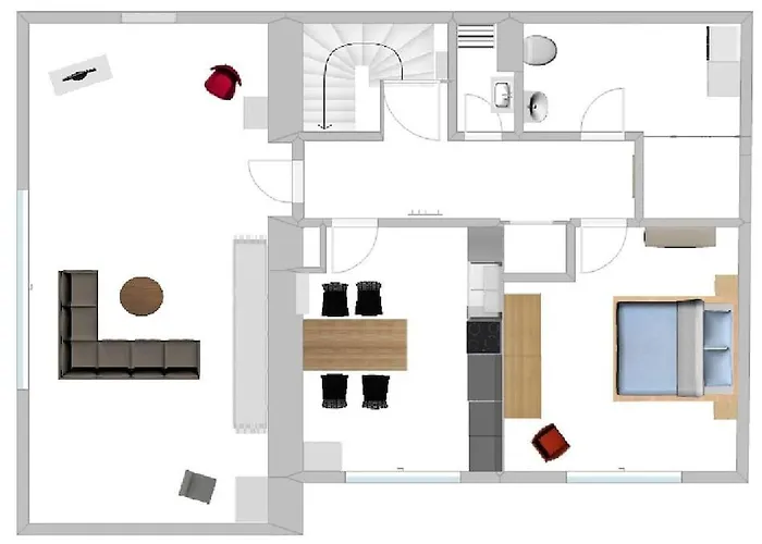 Ganz Oben, Stadtmitte 아파트